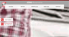 Desktop Screenshot of duemo-duelmen.de